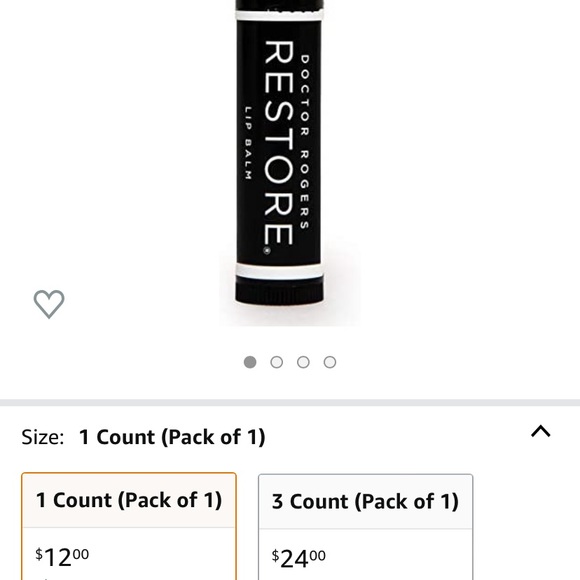 Doctor Rogers NWT Natural Restore Lip Balm Plant-Based Hypoallergenic Sealed - Picture 5 of 5